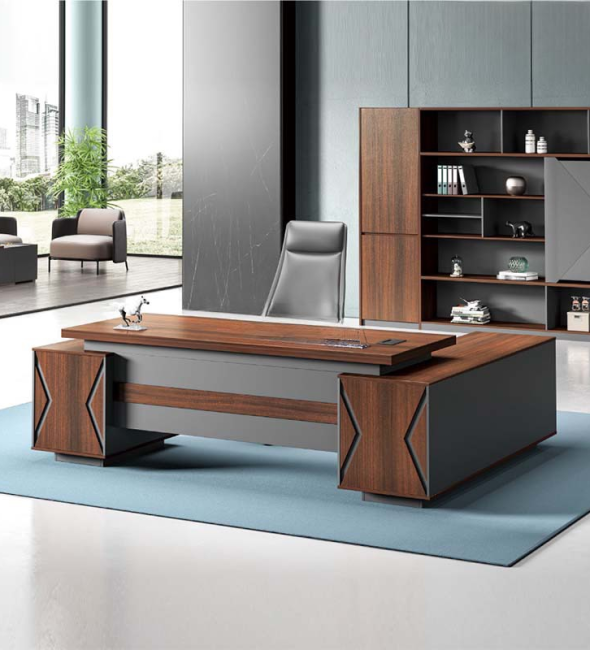 Bàn Giám Đốc Góc L Hiện Đại - BGĐ63