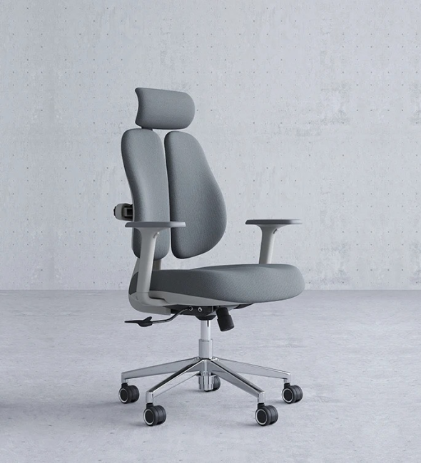 Ghế Xoay Văn Phòng DOUBACK Bọc Nệm Chuẩn Ergonomic - GX59