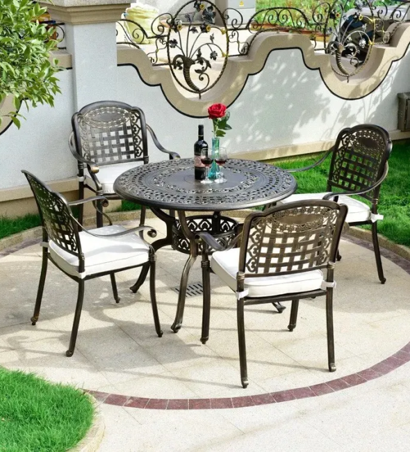 Bộ Bàn Ghế Sân Vườn 4 Người Sang Trọng- SV43