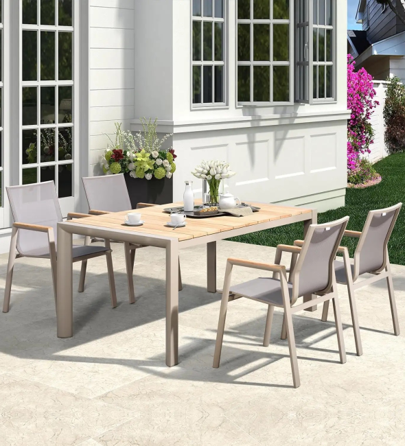 Bộ Bàn Ghế Sân Vườn 4 Người Sang Trọng - SV60