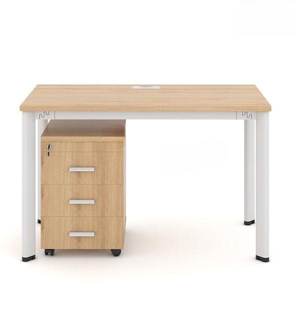 Bàn Làm Việc Chân Oval 1m2 - BLV93