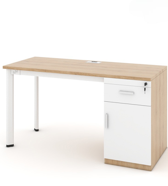 Bàn Làm Việc Chân Độc Lập Kèm Hộc - BLV96