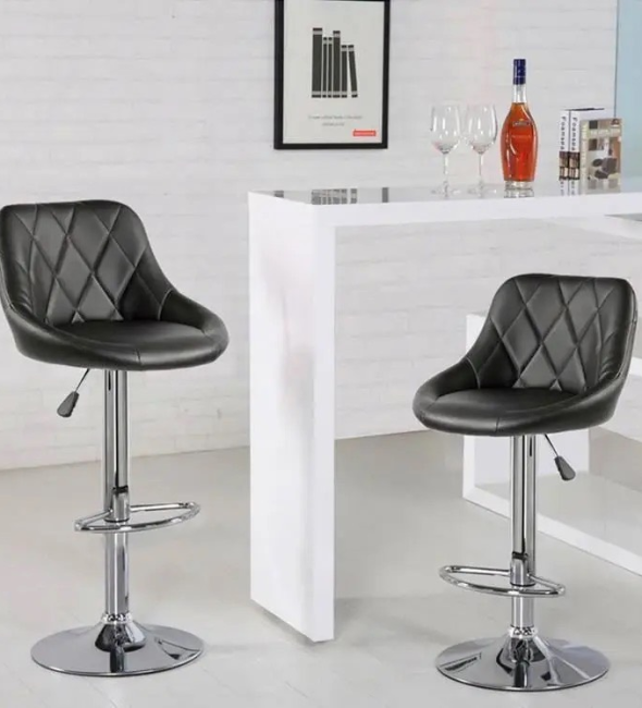 Ghế Bar Da Nhập Khẩu Cao Cấp - QB17
