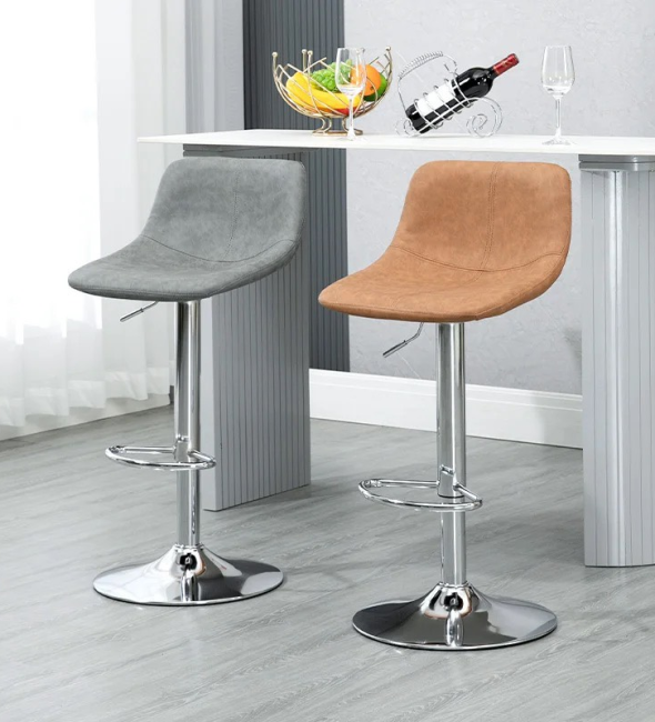 Ghế Bar Da Có Tựa Lưng - QB26