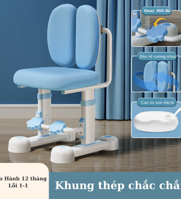Ghế Học Sinh Chống Gù Điều Chỉnh - BGHS18