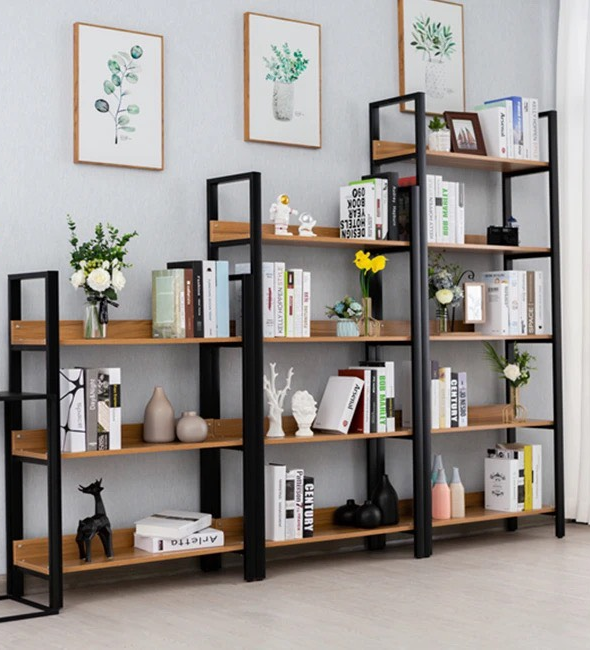 Tủ Văn Phòng Dạng Kệ Gỗ Để Sách - KS38