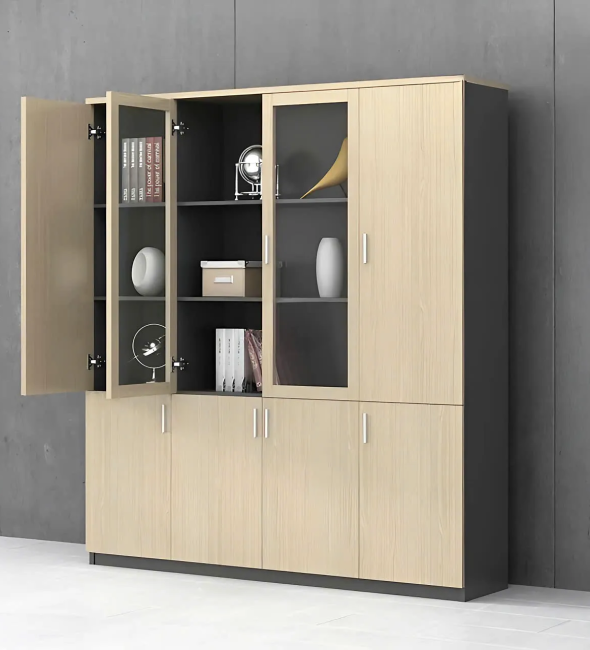 Tủ Tài Liệu 4 Cánh Kính Đa Năng  - THS195