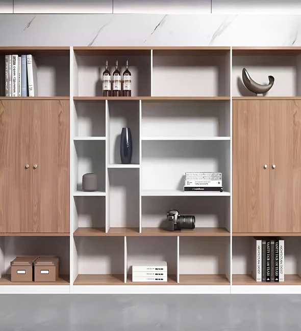 Tủ Tài Liệu Trang Trí Giám Đốc Trưng Bày - THS177