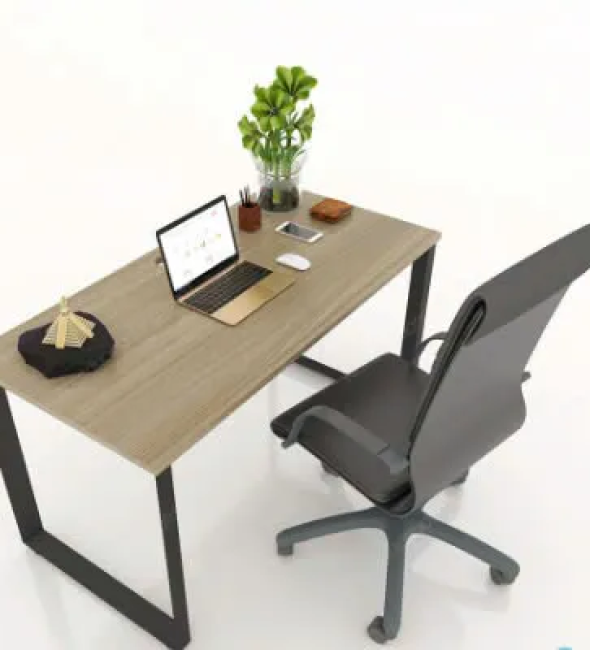 Bàn Họp Văn Phòng Chân Sắt Lắp Ráp Giá Rẻ - BH11