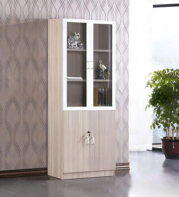 Tủ Tài Liệu 2 Cánh Kính - THS264