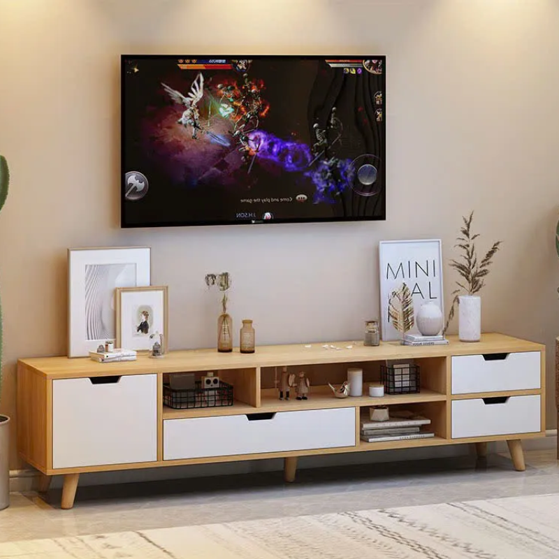  Kệ Tivi Gỗ Nhiều Ngăn Kéo Tiện Lợi - KTV6