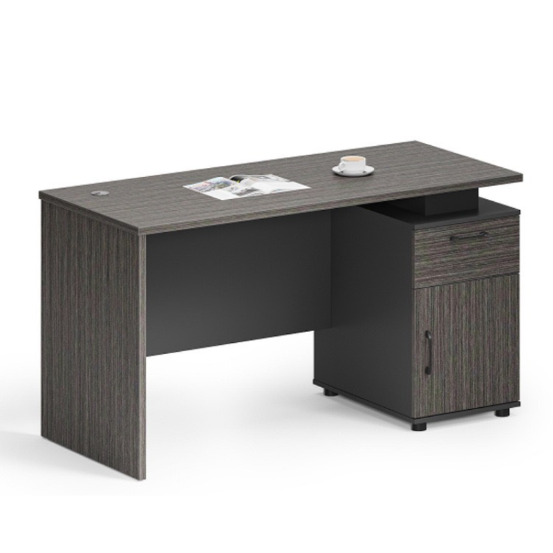 Bàn Làm Việc Văn Phòng Gỗ MDF Kèm Hộc - BG16