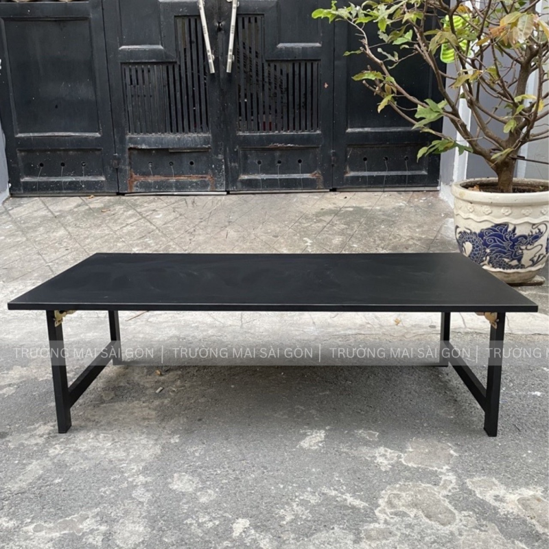 Bàn Làm Việc Văn Phòng Ngồi Bệt Chân Sắt U - BLV19