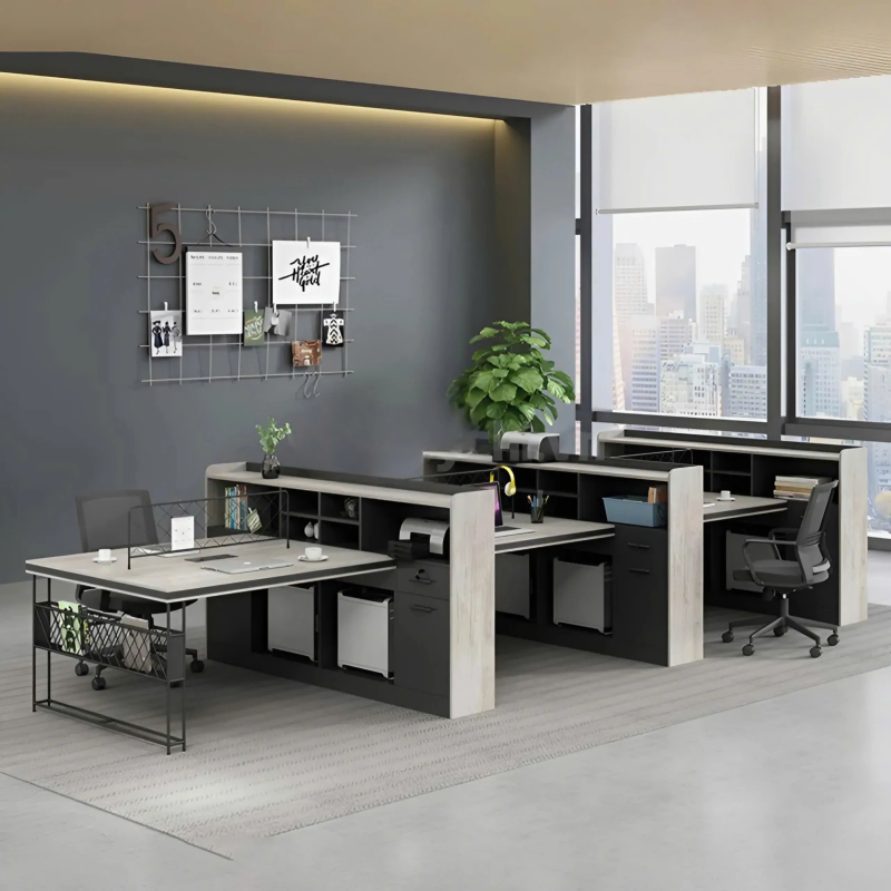 Bàn Nhóm Làm Việc 6 Người Hiện Đại - BC68