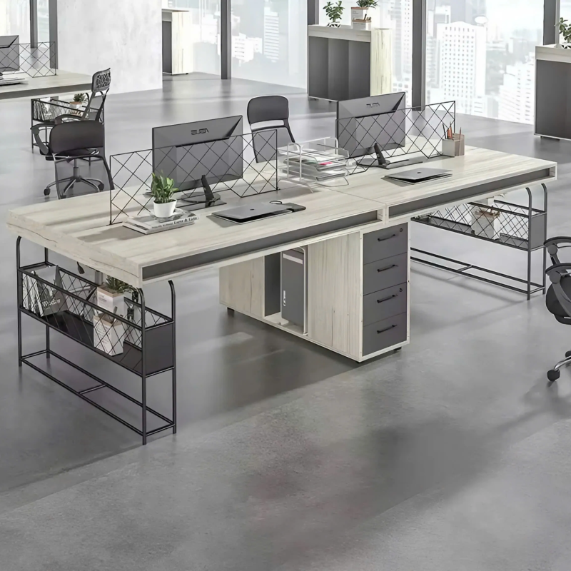 Cụm Bàn Làm Việc Thông Minh Nhóm 4 Người - BC65