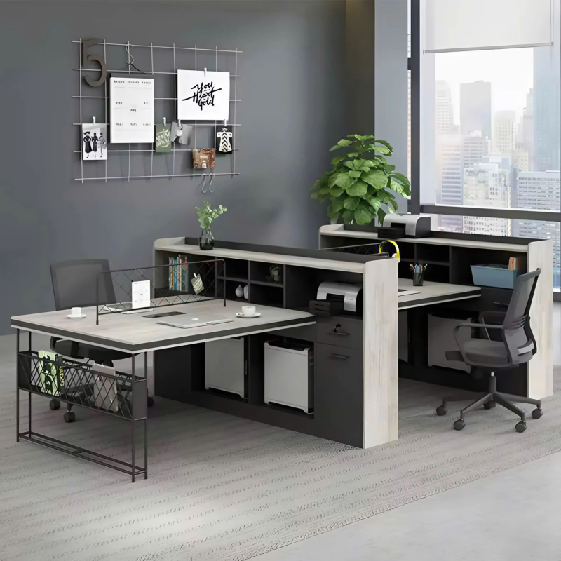 Bàn Cụm Làm Việc Văn Phòng Hiện Đại 4 Người - BC67