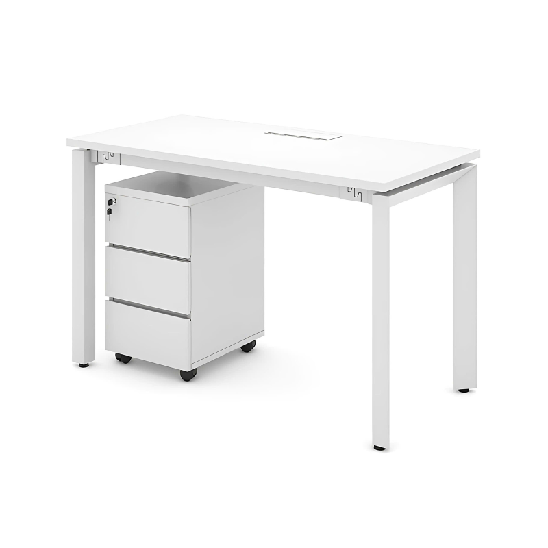Bàn Làm Việc Chân Sắt Độc Lập - BLV124