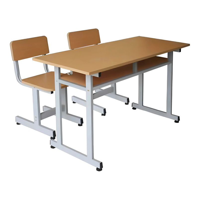 Bàn Ghế Học Sinh Đôi Gỗ Công Nghiệp Chắc Chắn - BGHS37