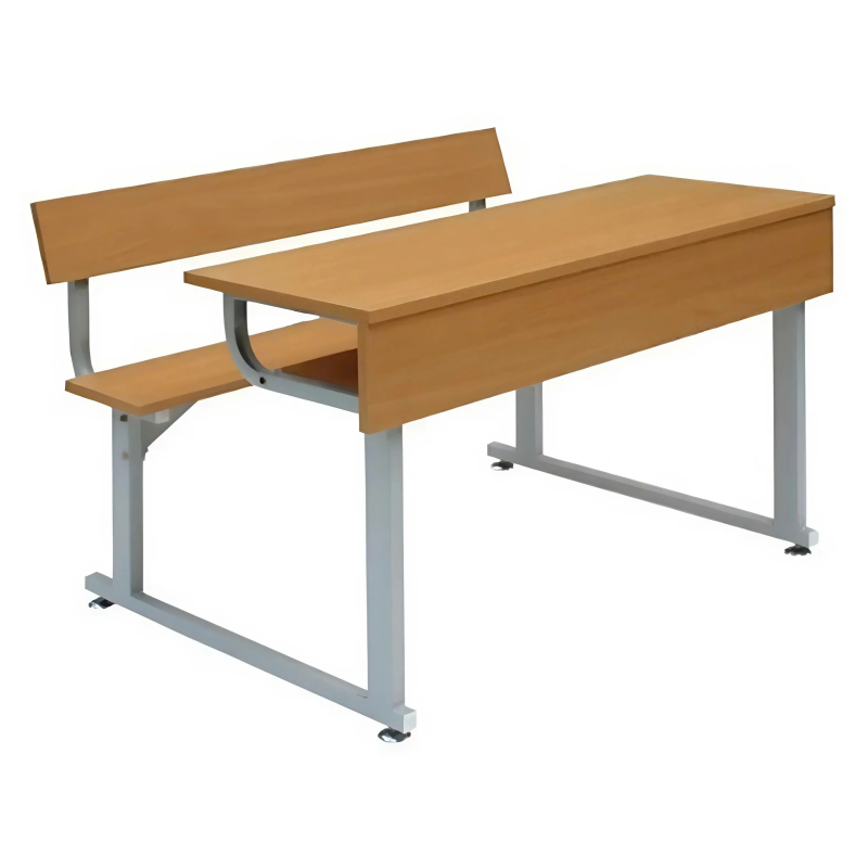 Bàn Ghế Học Sinh Liền Bàn Khung Sắt Chắc Chắn - BGHS25