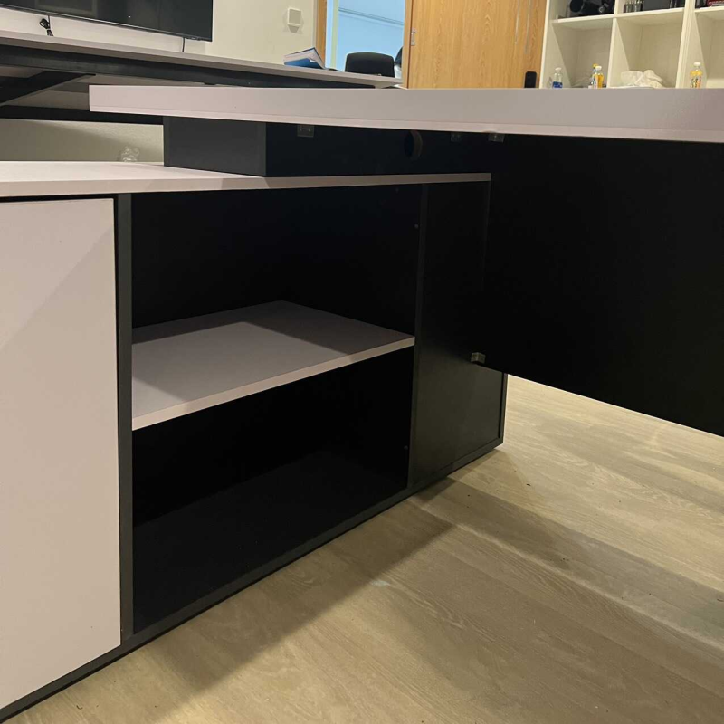 Bàn Giám Đốc Gỗ MDF Góc L 2m - BGĐ2
