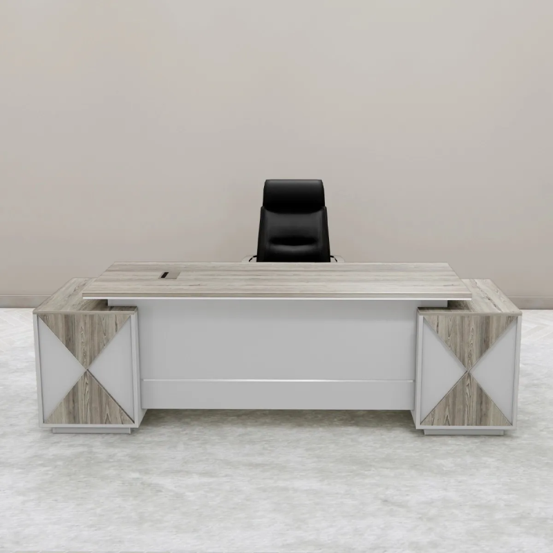 Bàn Giám Đốc Diamond Luxury Gam Màu Sáng – BGĐ106