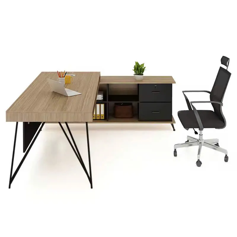 Bàn Giám Đốc Có Yếm Che Lửng Chân Nhập Khẩu - BGĐ90