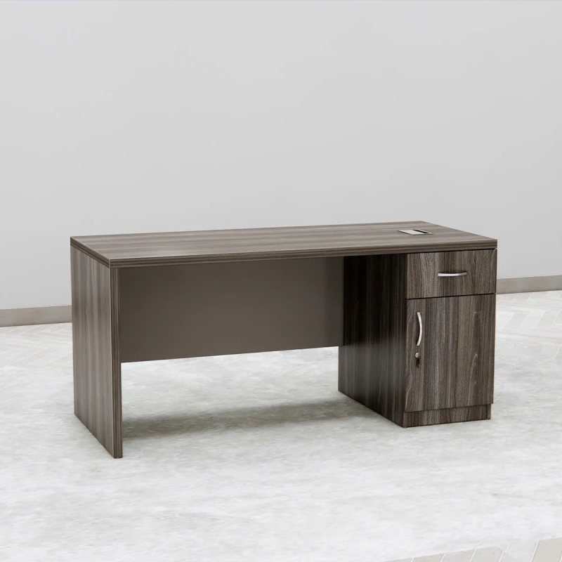 Bàn Giám Đốc Liền Khối Có Hộc Tủ Lưu Trữ Tiện Lợi - BGĐ126