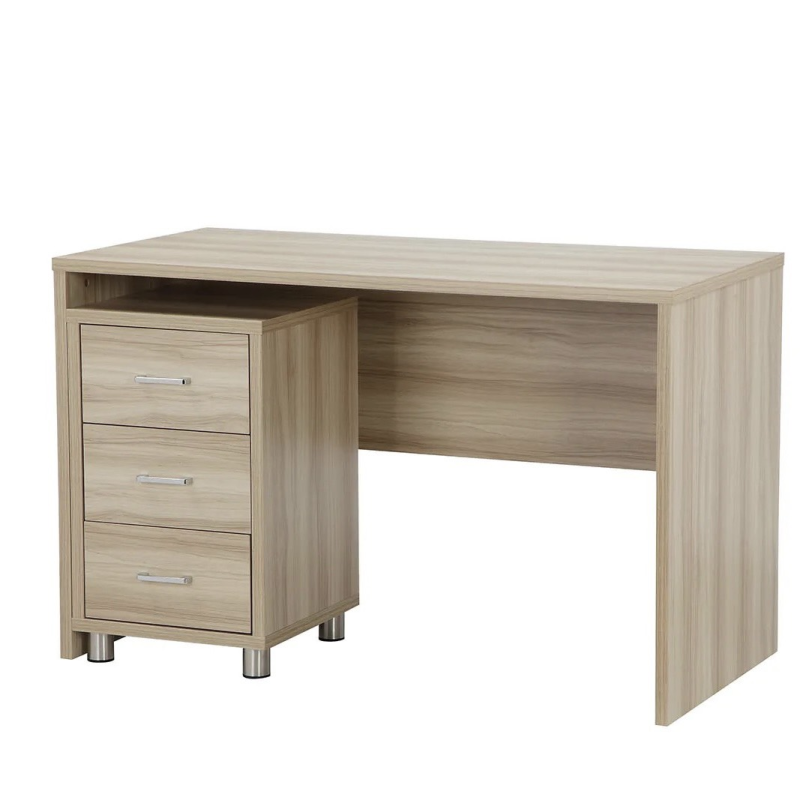 Bàn Làm Việc Văn Phòng Gỗ Có Tủ Phụ - BG39