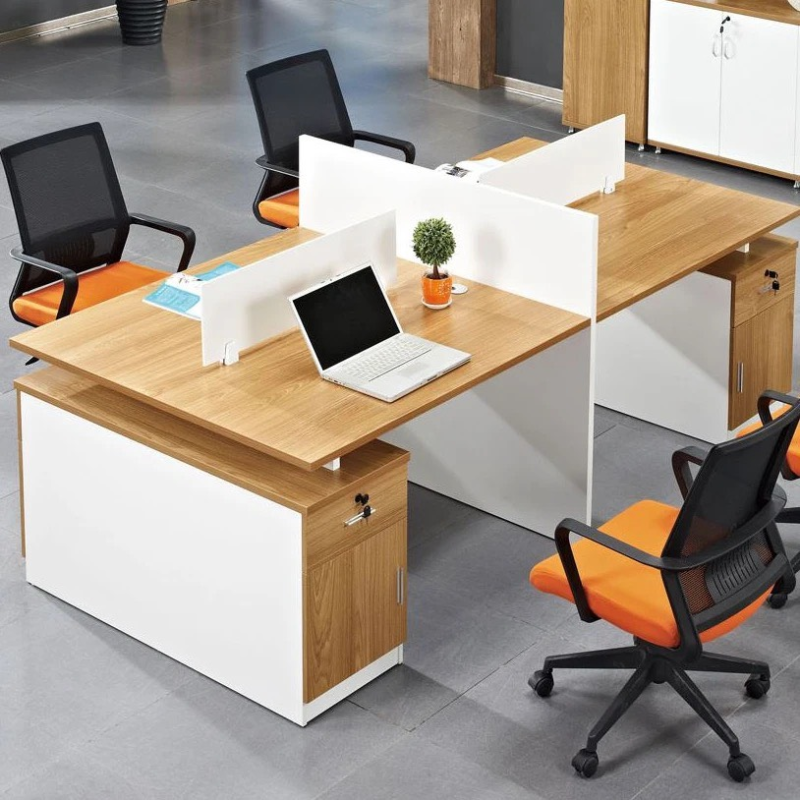 Bàn Cụm Làm Việc 4 Chỗ Có Vách - BC36