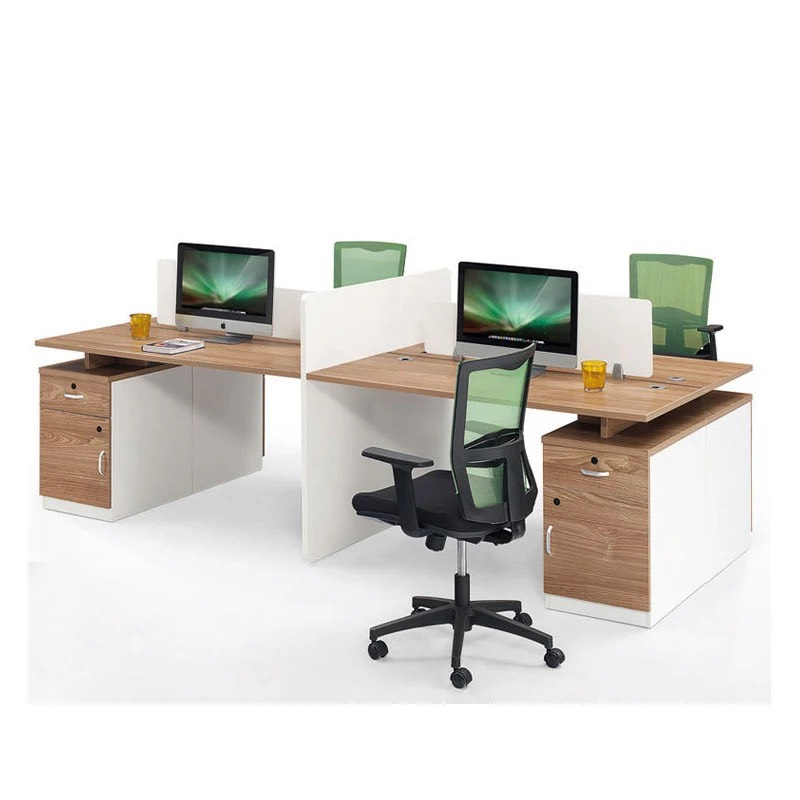 Bàn Cụm Làm Việc 4 Chỗ Có Vách - BC36