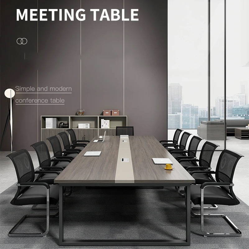 Bàn Làm Việc Văn Phòng Mặt Gỗ 3m6 - BH22