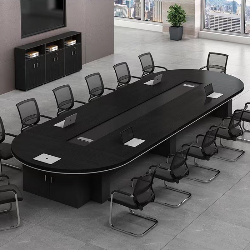 Bàn Hội Nghị Văn Phòng Oval 4m - BH37