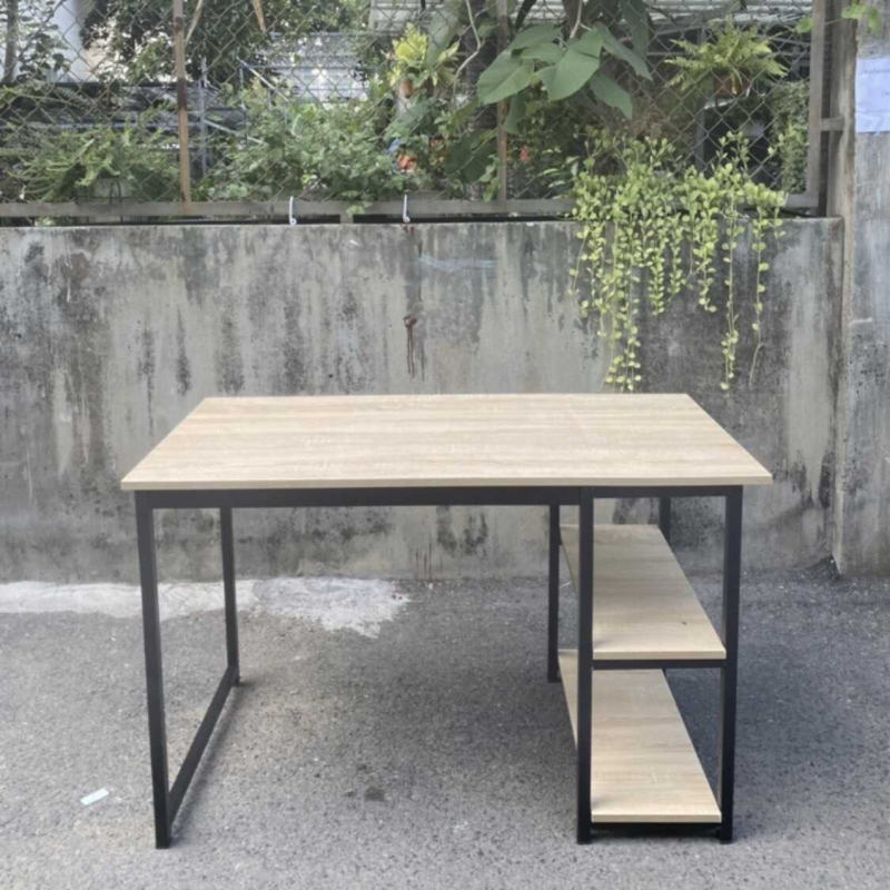 Bàn Làm Việc Văn Phòng 2 Kệ Sách - BLV9