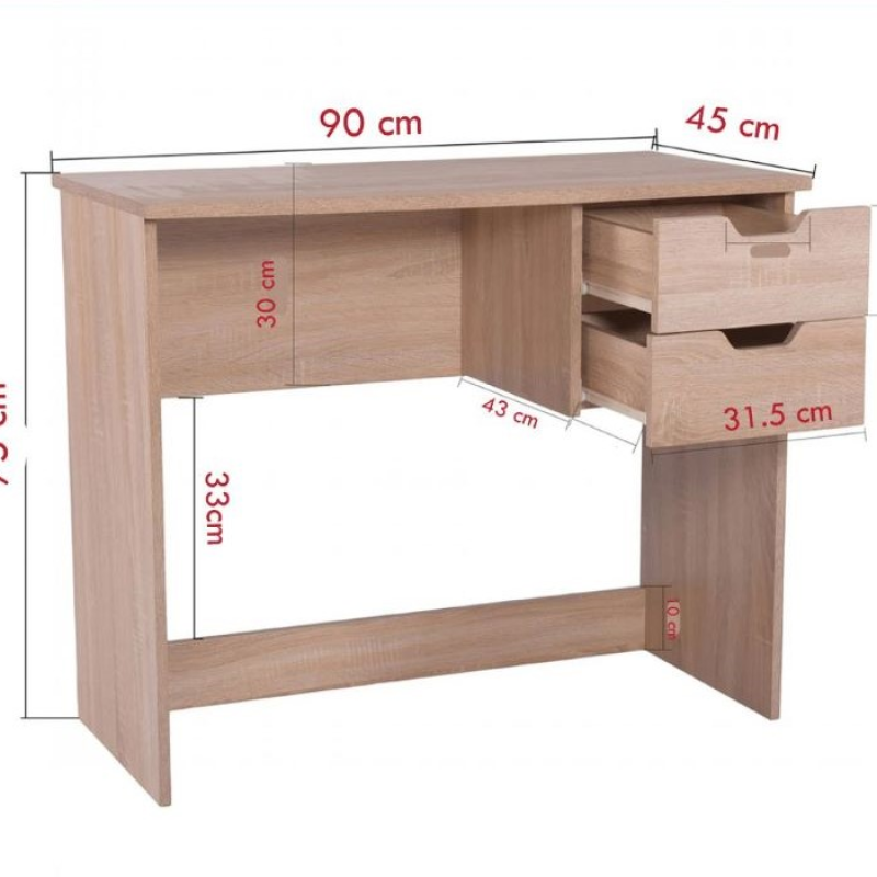 Bàn Làm Việc Văn Phòng Hộc Tủ Treo - BG30