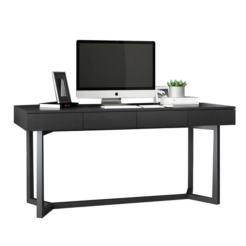 Bàn Làm Việc Chân Sắt Hộc Kéo Tiện Lợi - BLV127