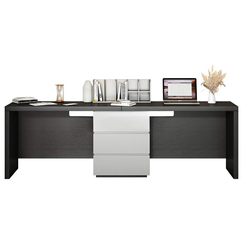 Bàn Làm Việc Đôi Gỗ MDF Tối Ưu Không Gian - BLV133