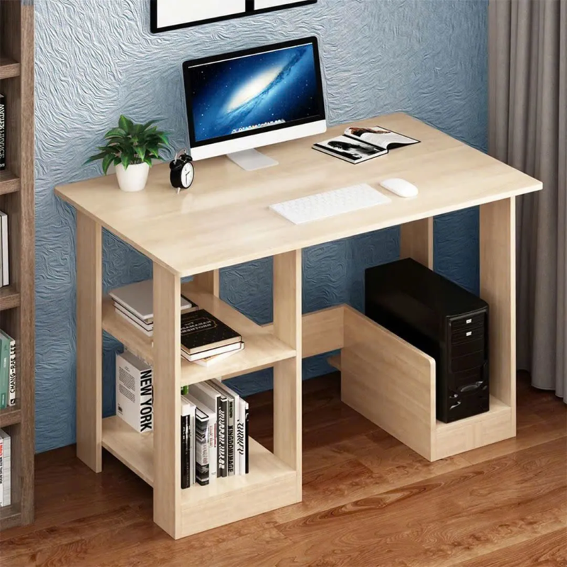 Bàn Làm Việc Gỗ Có Kệ 2 Tầng Tiện Ích - BG76