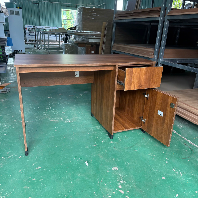 Bàn Làm Việc Gỗ Có Ngăn Kéo Và Tủ Khóa - BG80