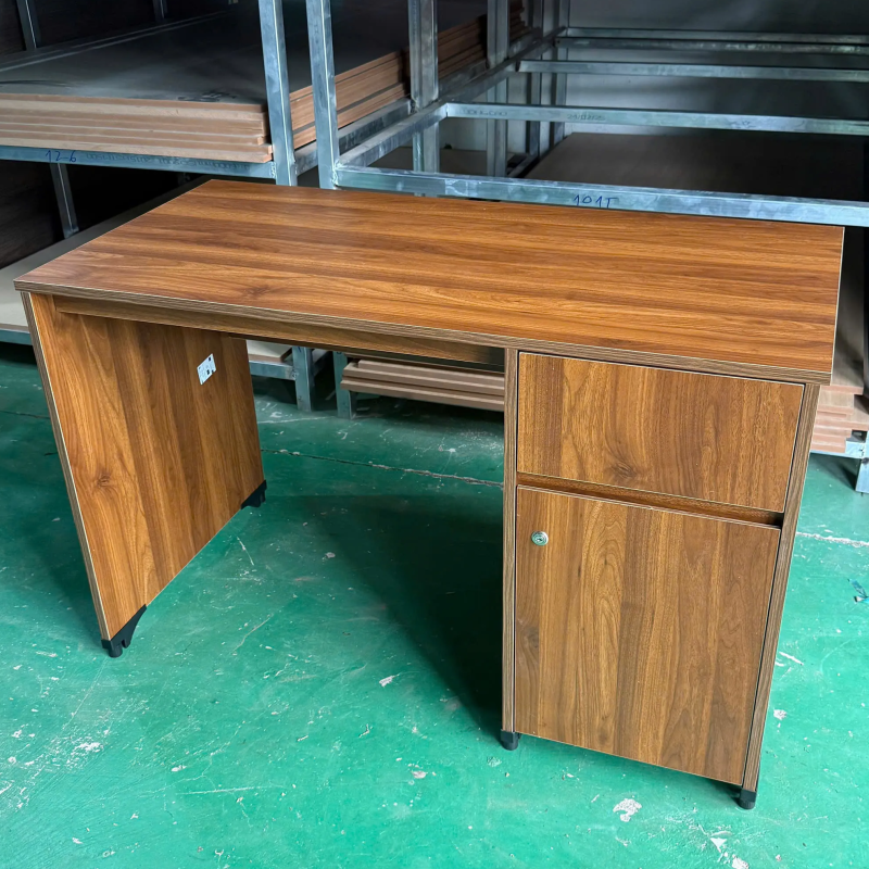 Bàn Làm Việc Gỗ Có Ngăn Kéo Và Tủ Khóa - BG80
