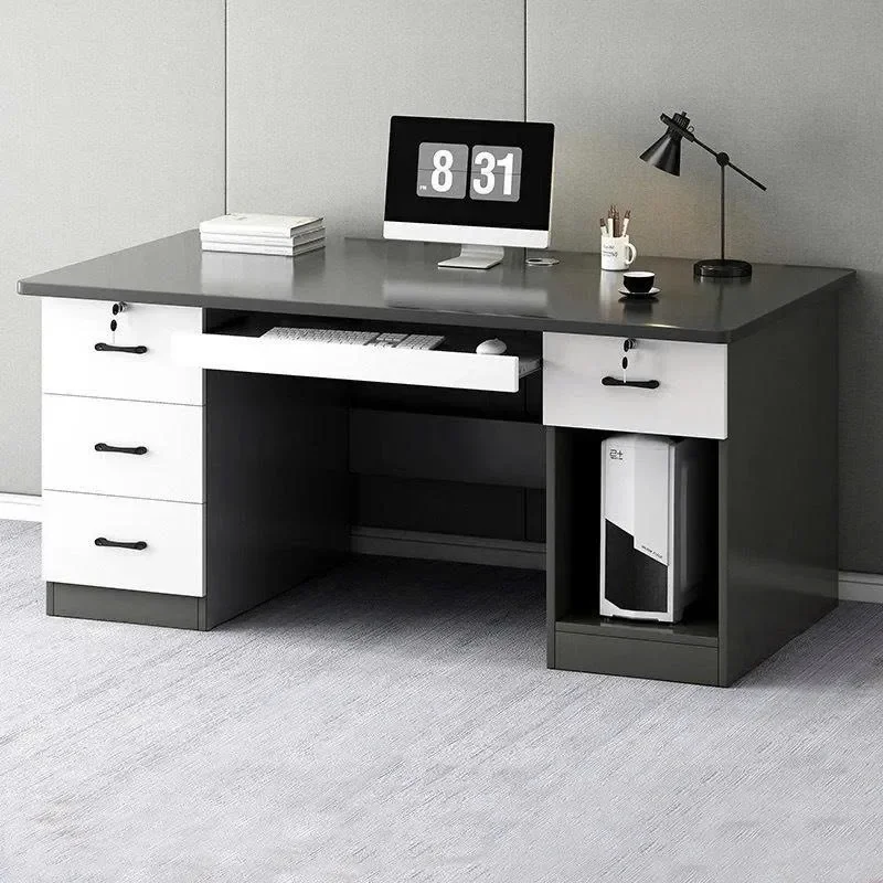 Bàn Làm Việc Gỗ Hai Tủ Nhiều Ngăn Kéo Cao Cấp - BG81