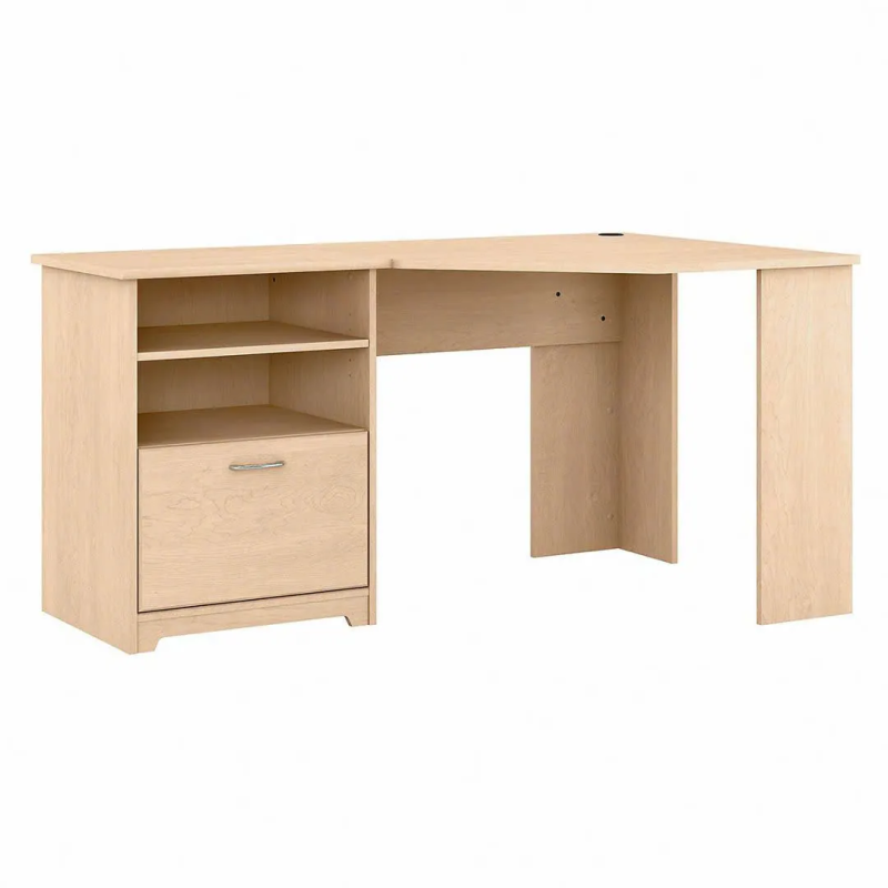 Bàn Làm Việc Gỗ Kèm Kệ Sách Và Ngăn Kéo Tiện Lợi - BG77