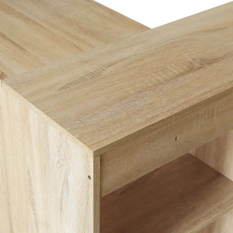 Bàn Làm Việc Gỗ Thiết Kế Kệ Mở Tích Hợp Tiện Lợi - BG69