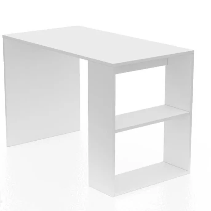 Bàn Làm Việc Gỗ Tối Giản Kèm Kệ Sách Hai Tầng - BG60