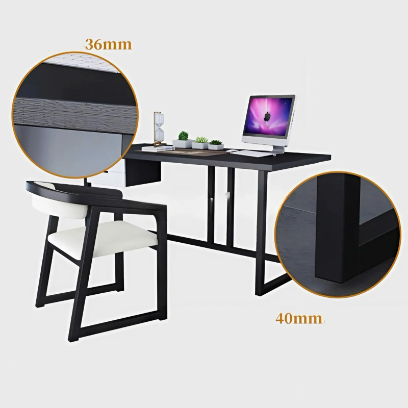 Bàn Làm Việc Khung Chân Sắt Vững Chắc - BLV130