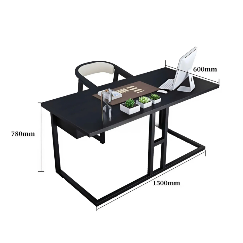 Bàn Làm Việc Khung Chân Sắt Vững Chắc - BLV130