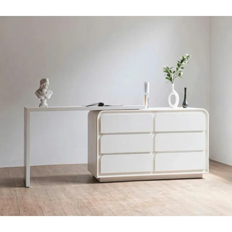 Bàn Trang Điểm Kèm Tủ 6 Ngăn Chân Cầu Hiện Đại - BTD20