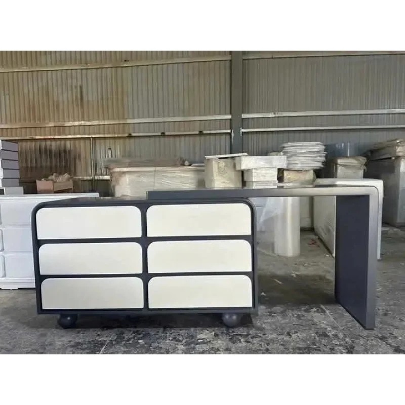Bàn Trang Điểm Kèm Tủ 6 Ngăn Chân Cầu Hiện Đại - BTD20