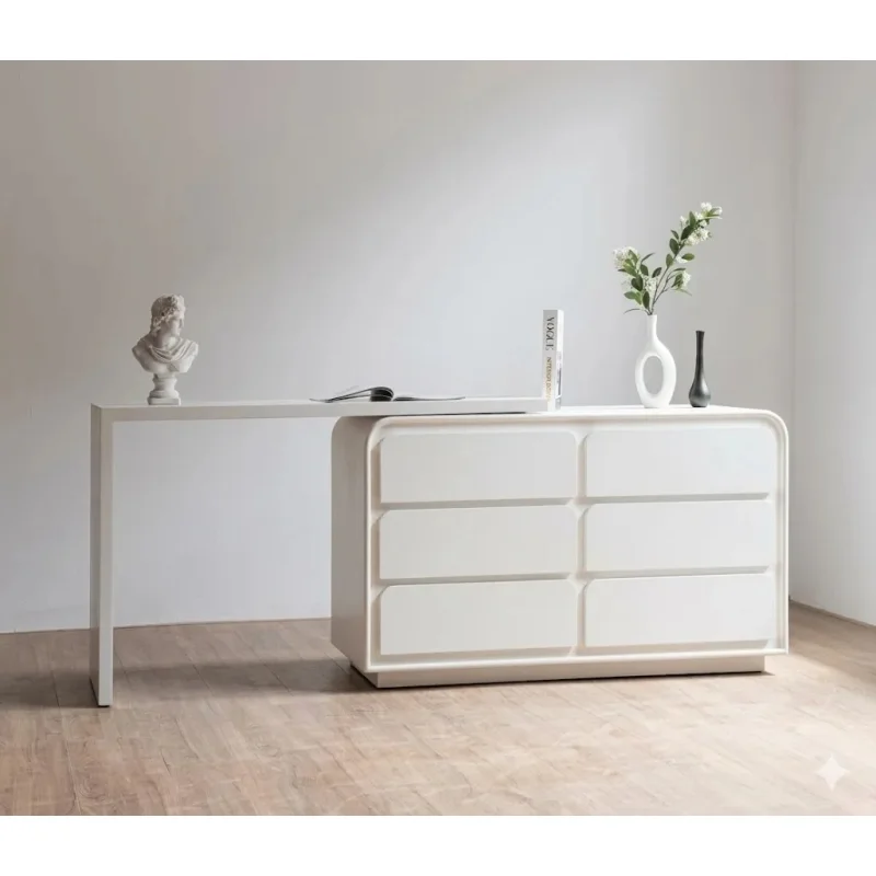 Bàn Trang Điểm Kèm Tủ 6 Ngăn Chân Cầu Hiện Đại - BTD20