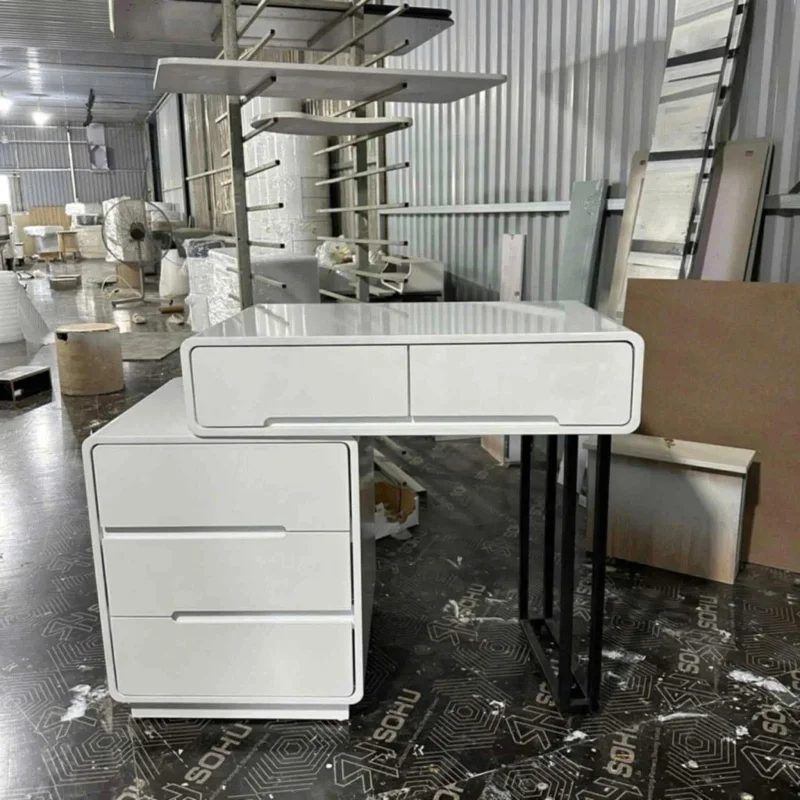 Bàn Trang Điểm Mini Chân Sắt Sơn Tĩnh Điện - BTD36
