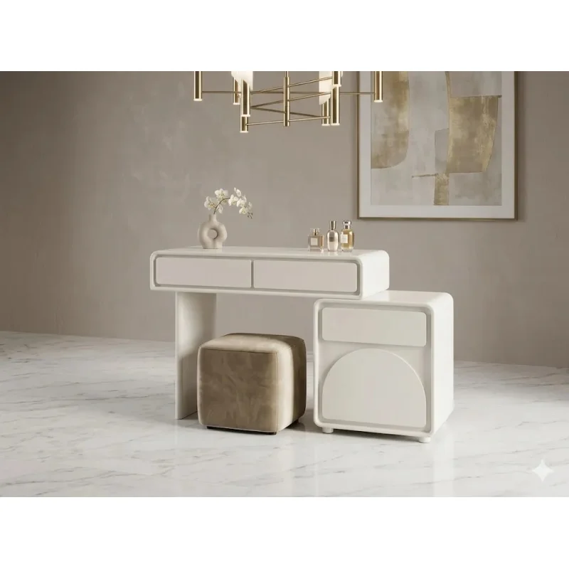 Bàn Trang Điểm Mini Kèm Tủ Lưu Trữ Tiện Lợi - BTD43